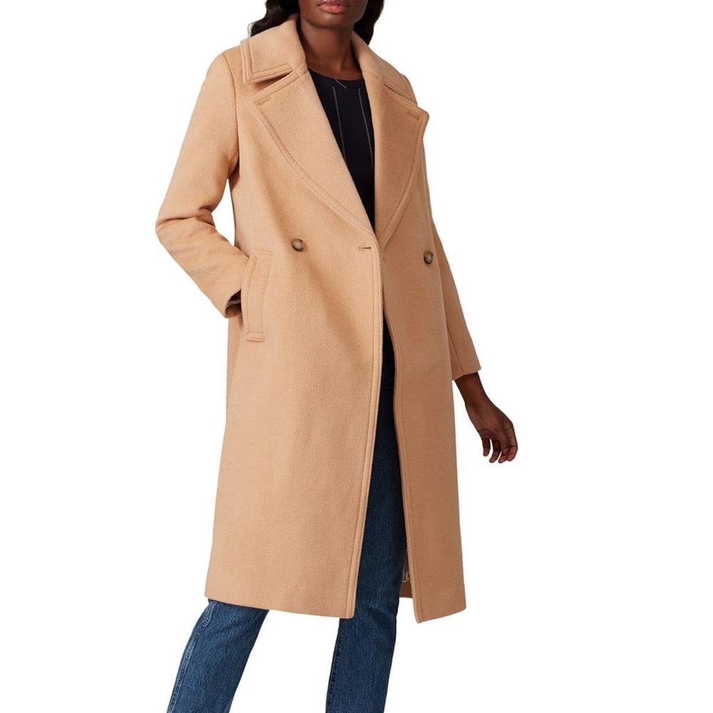 Club Monaco Camel Daylina Coat